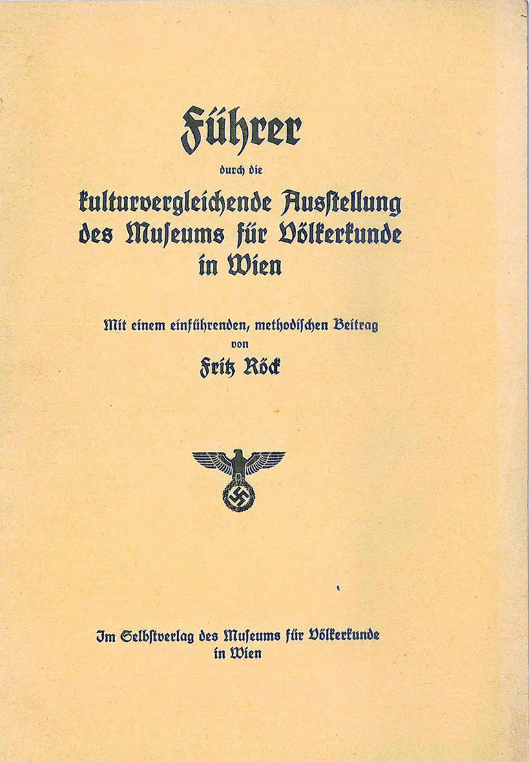 A beige-colored booklet cover featuring the title