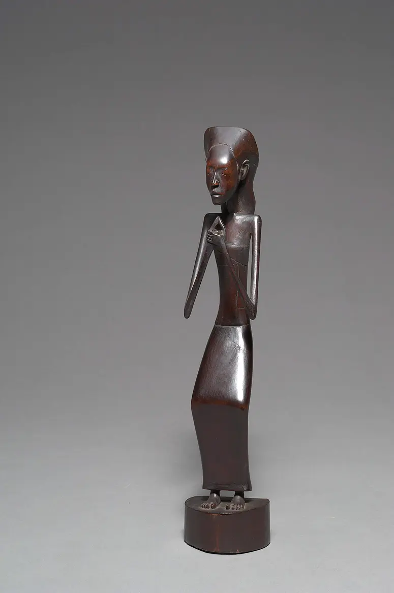 Praying woman